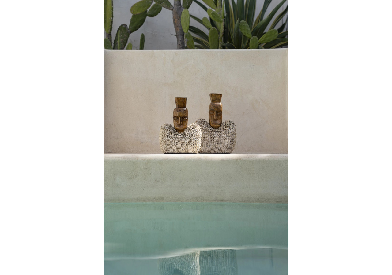 Statue Ogoh Ogoh - XL en bois de jacquier - BAHRA036NW-XL - Bazar Bizar