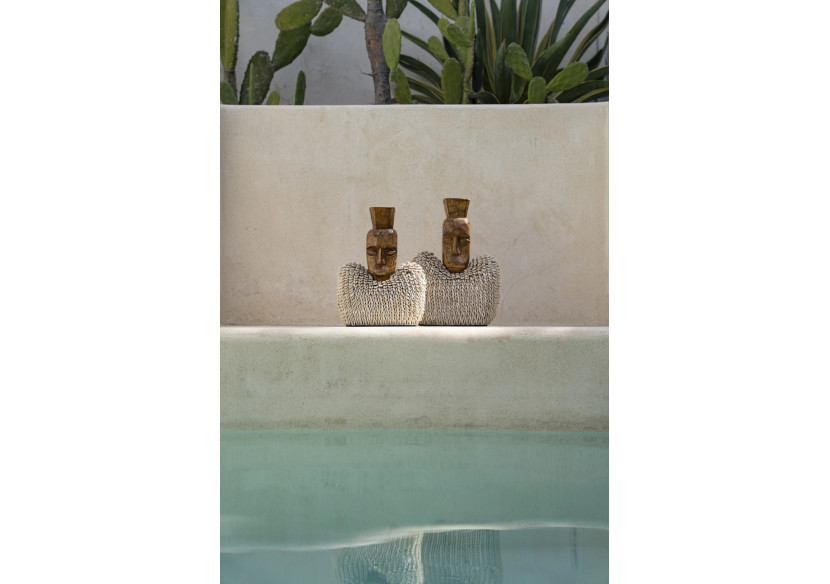 Statue Ogoh Ogoh - XL en bois de jacquier - BAHRA036NW-XL - Bazar Bizar