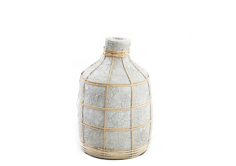 Vase Whoopy - Béton Naturel - M - JABR090ConN-M - Bazar Bizar