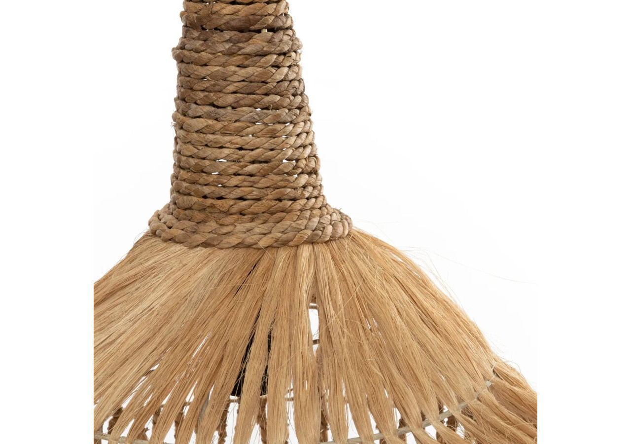 Suspension Hippy Tipi - Naturelle - L - JAPA039N-L - Bazar Bizar