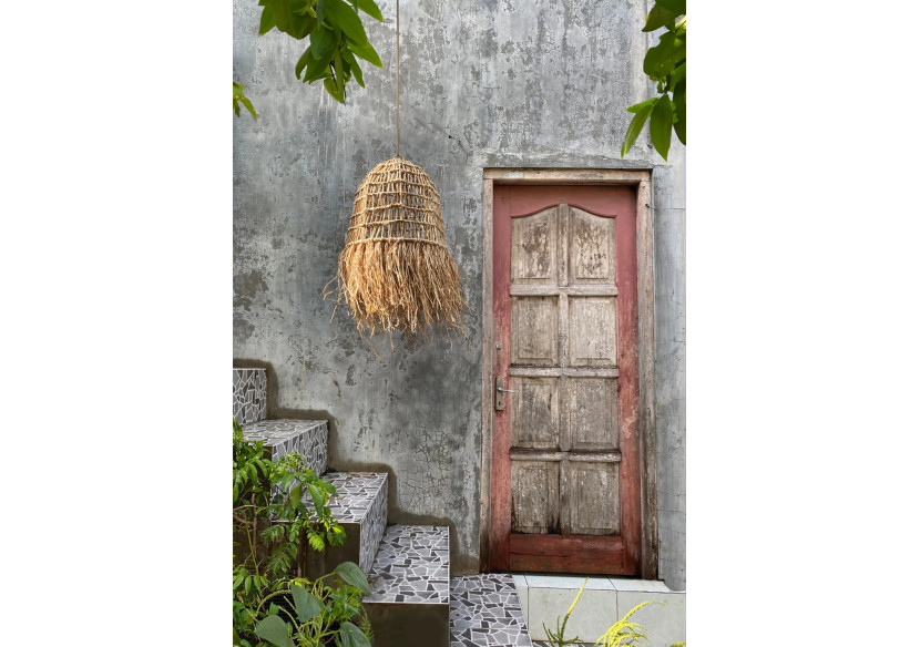 Suspension Casita - Naturelle - L - JAWAL003N-L - Bazar Bizar