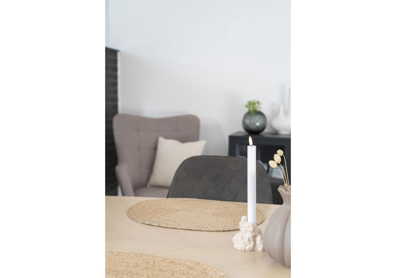 Set de 4 sous-assiettes Bombay - Jute tressé, ovales, 35x45 cm - 3984003 - House Nordic