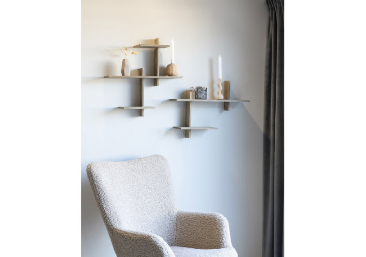 Étagère Ovada - Bois de pin, 54x15x58 cm - 4292240 - House Nordic 2