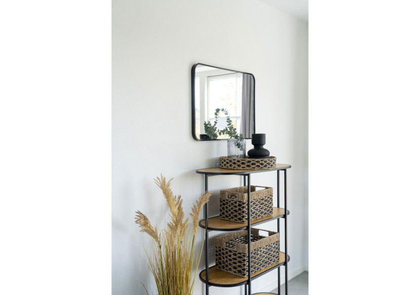 Paniers SALAT - Ensemble de 2 paniers en herbe de mer noir et naturel - 4401527 - House Nordic Paniers SALAT - Ensemble de 2 paniers en herbe de mer noir et naturel - 4401527 - House Nordic