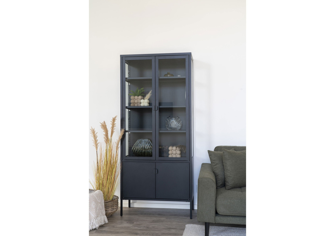 Vase en verre soufflé - Couleur verte, dimensions 29x11,5x22 cm - 4441371 - House Nordic