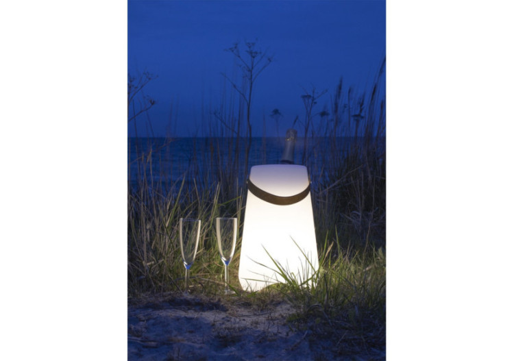 Refroidisseur à vin BRISTOL - Rechargeable avec sangle, blanc - 6405110 - House Nordic