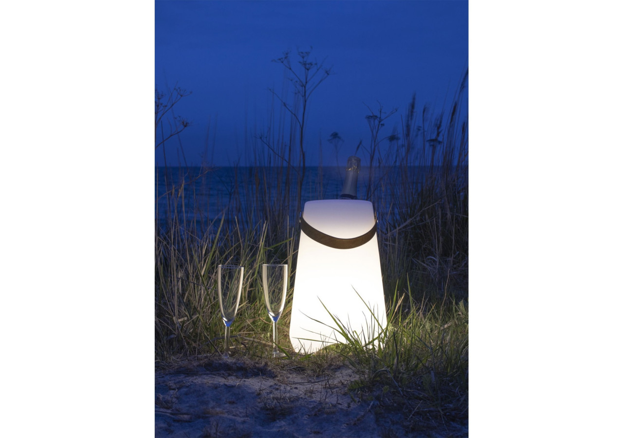 Refroidisseur à vin BRISTOL - Rechargeable avec sangle, blanc - 6405110 - House Nordic