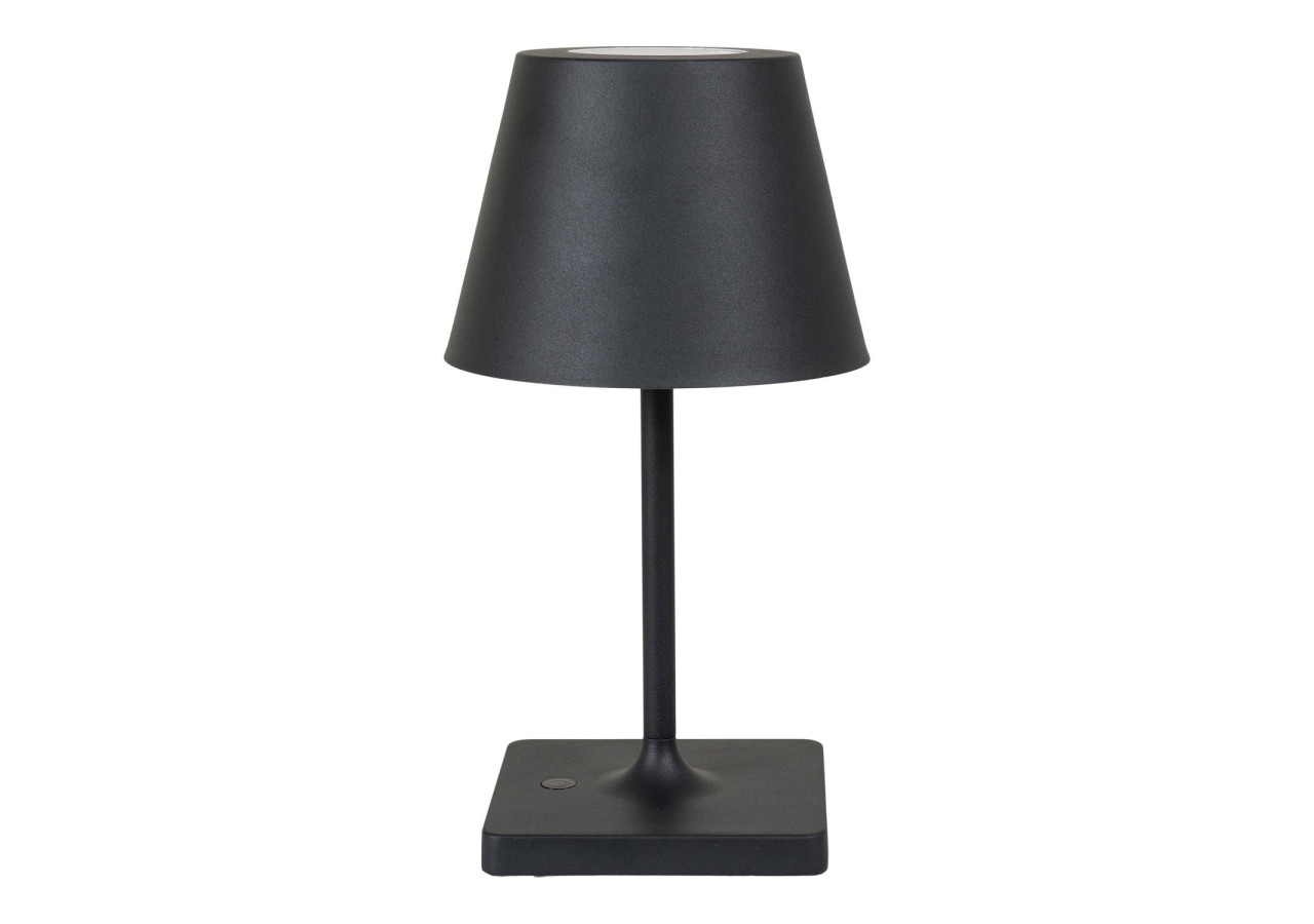 Lampe de table DEAN - Rechargeable, noire - 6405120 - House Nordic