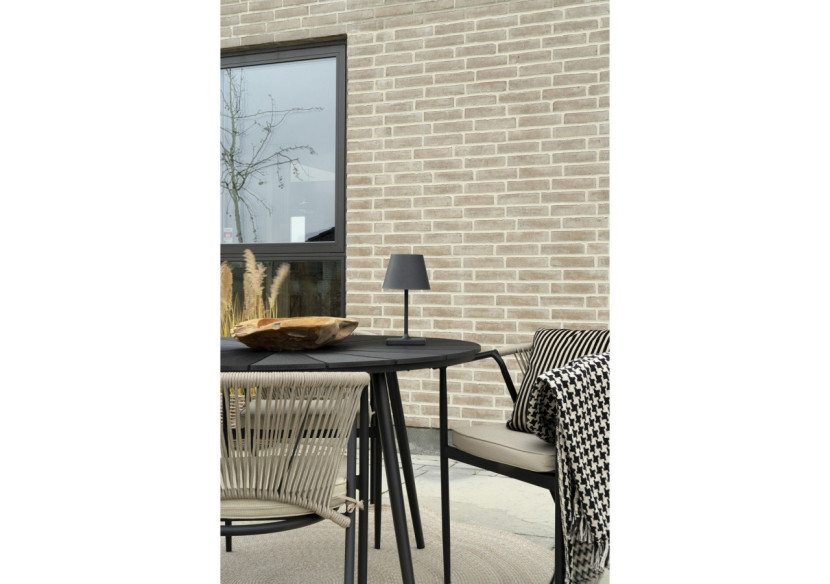 Lampe de table DEAN - Rechargeable, noire - 6405120 - House Nordic