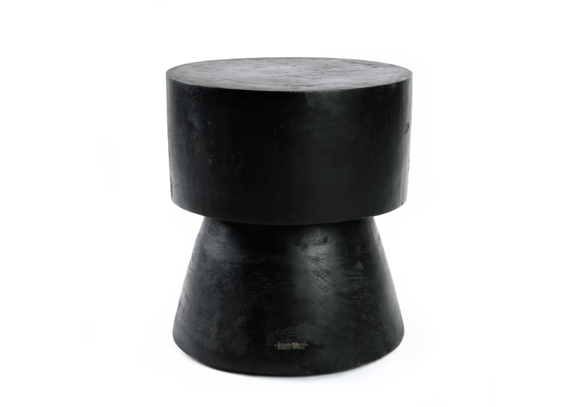 Tabouret WARMI - Bois Suar Noir - JACI019B - Bazar Bizar Tabouret WARMI - Bois Suar Noir - JACI019B - Bazar Bizar