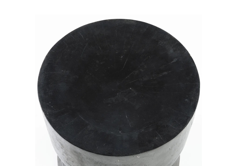 Tabouret WARMI - Bois Suar Noir - JACI019B - Bazar Bizar Tabouret WARMI - Bois Suar Noir - JACI019B - Bazar Bizar