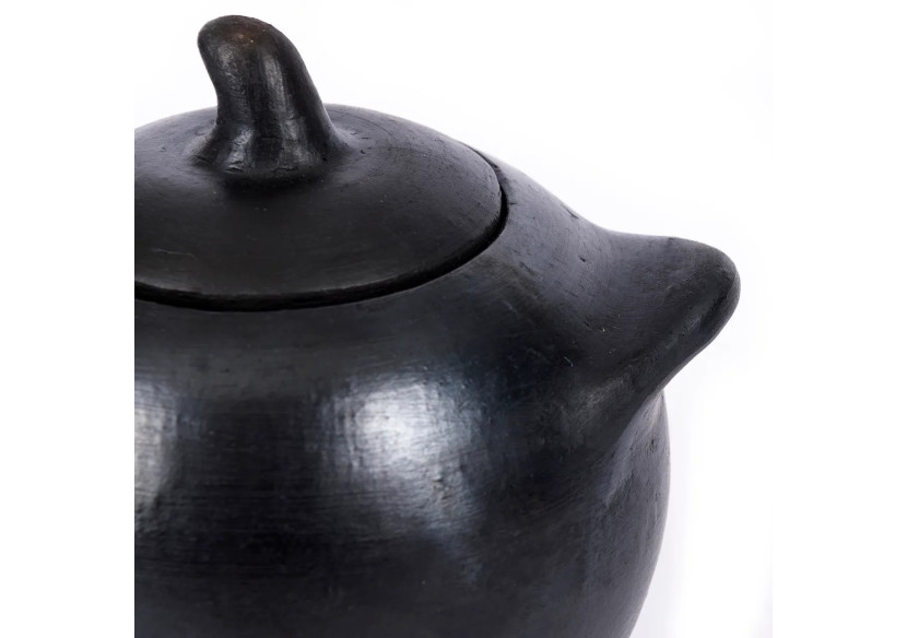 Bocal Brûlé - S - Collection Tableware Noire - JAES038B-S - Bazar Bizar