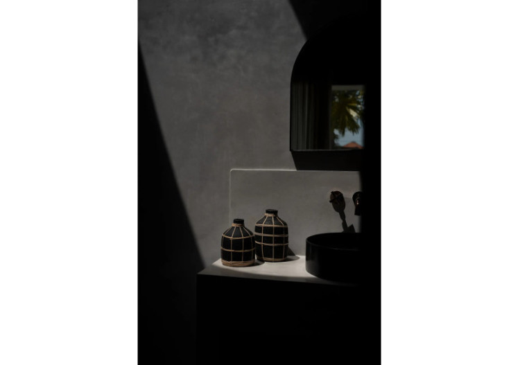 Vase Whoopy - Terracotta Noir Naturel - S - JABR090BN-S - Bazar Bizar 2