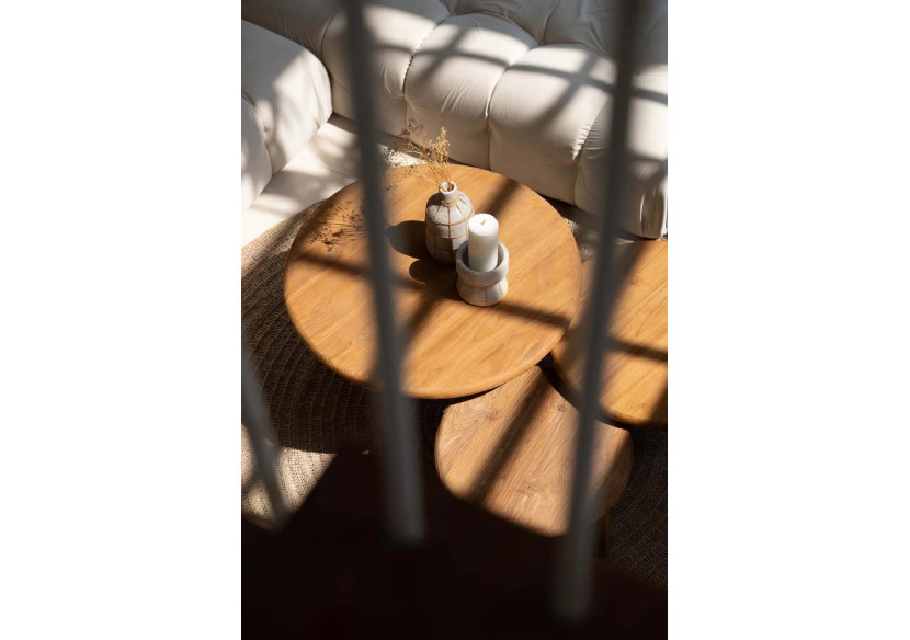 Vase Chic The Whoopy - Béton Naturel - L - JABR090ConN-L - Bazar Bizar