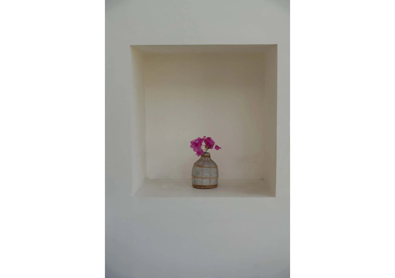 Vase Chic The Whoopy - Béton Naturel - S - JABR090ConN-S - Bazar Bizar