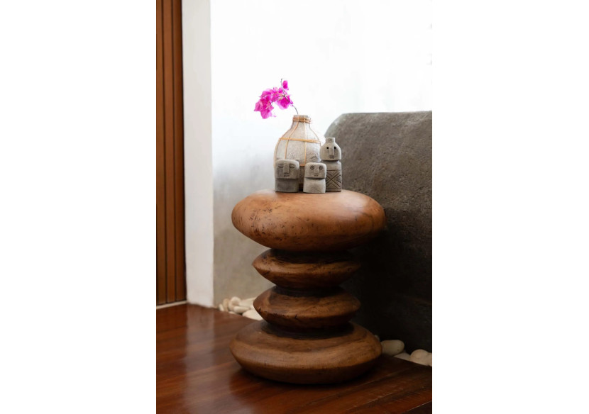 Vase Chic The Whoopy - Béton Naturel - S - JABR090ConN-S - Bazar Bizar