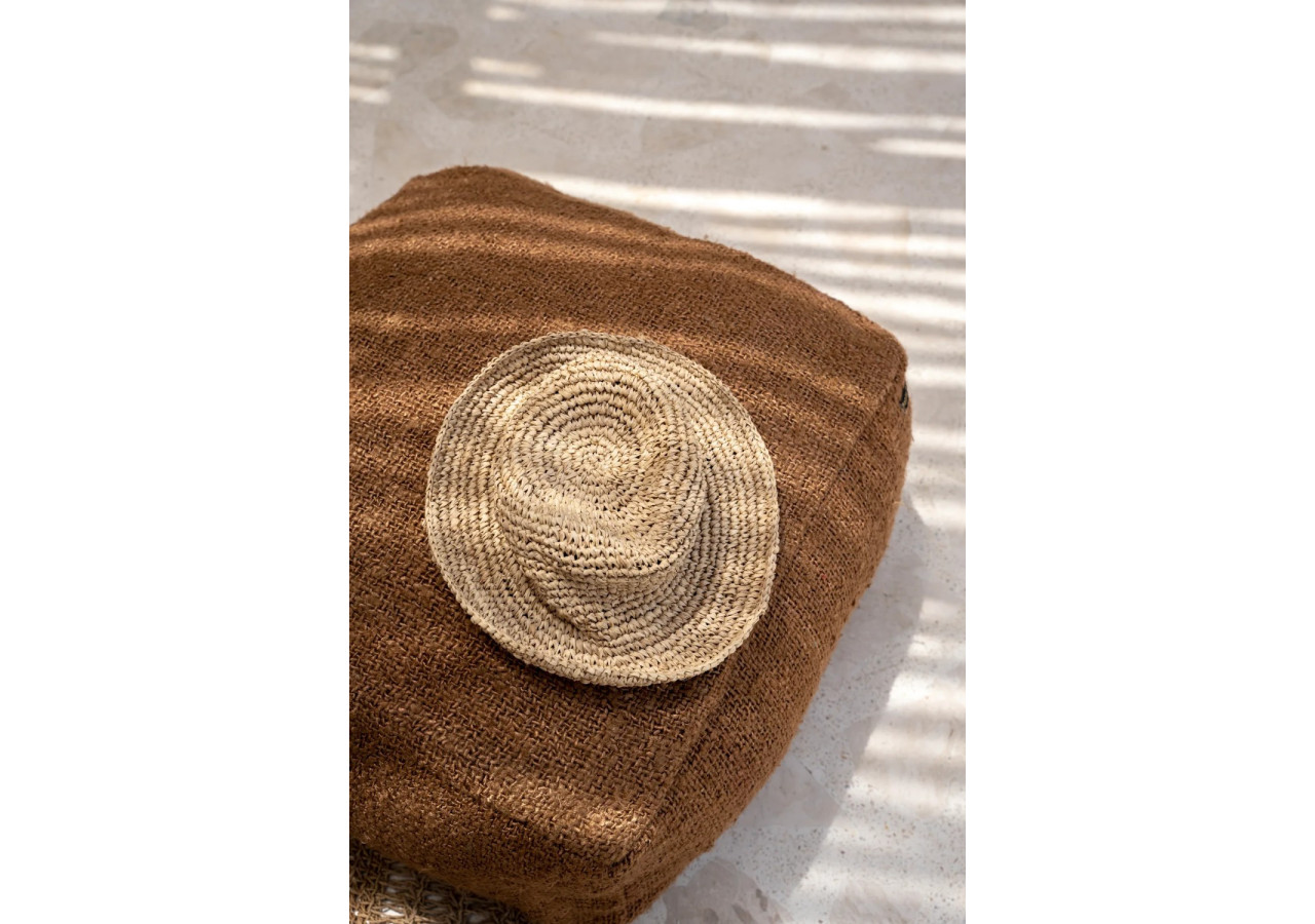 Chapeau Pantai - Seagrass et coquillages léger - BABOM003N - Bazar Bizar