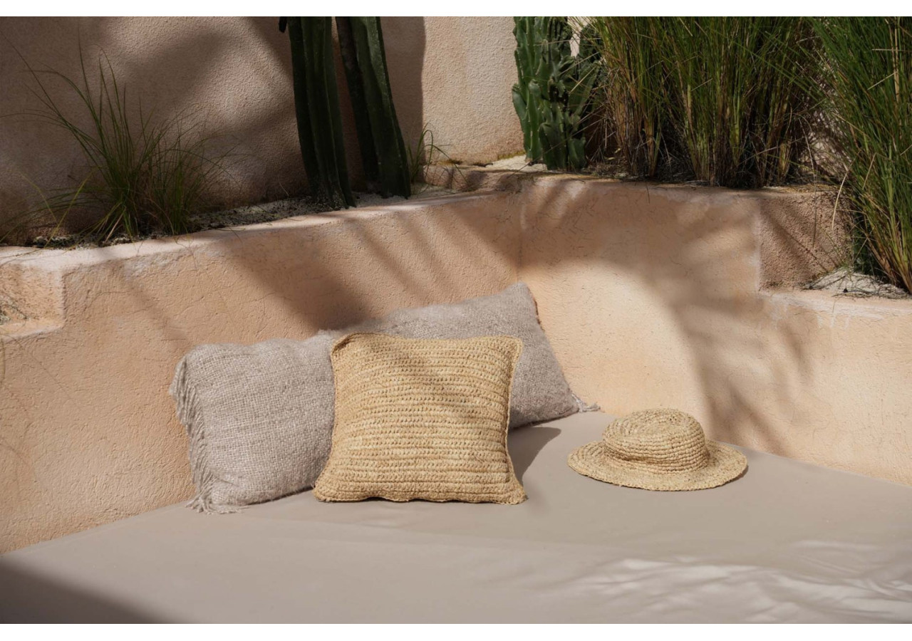 Chapeau Pantai - Seagrass et coquillages léger - BABOM003N - Bazar Bizar