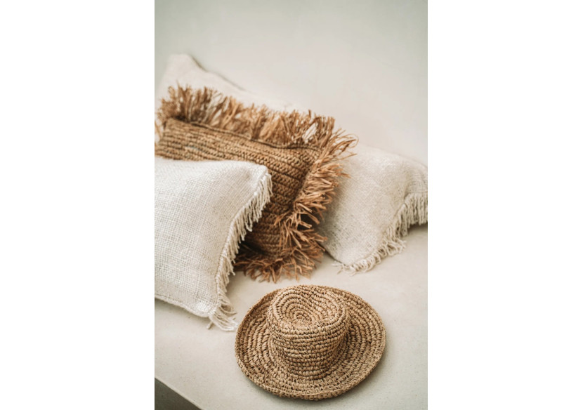 Chapeau Pantai - Seagrass et coquillages léger - BABOM003N - Bazar Bizar