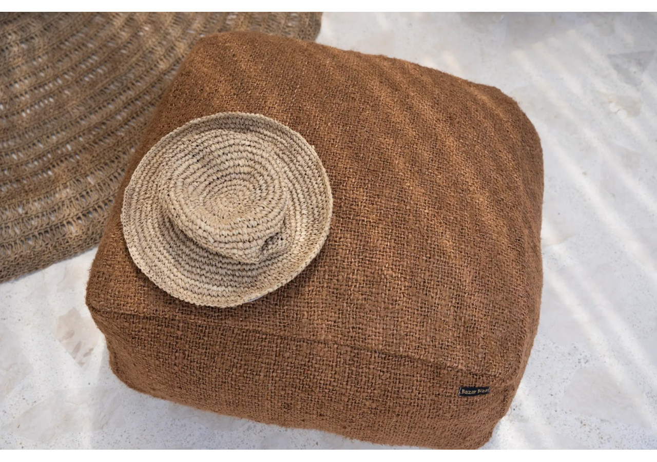 Chapeau Pantai - Seagrass et coquillages léger - BABOM003N - Bazar Bizar