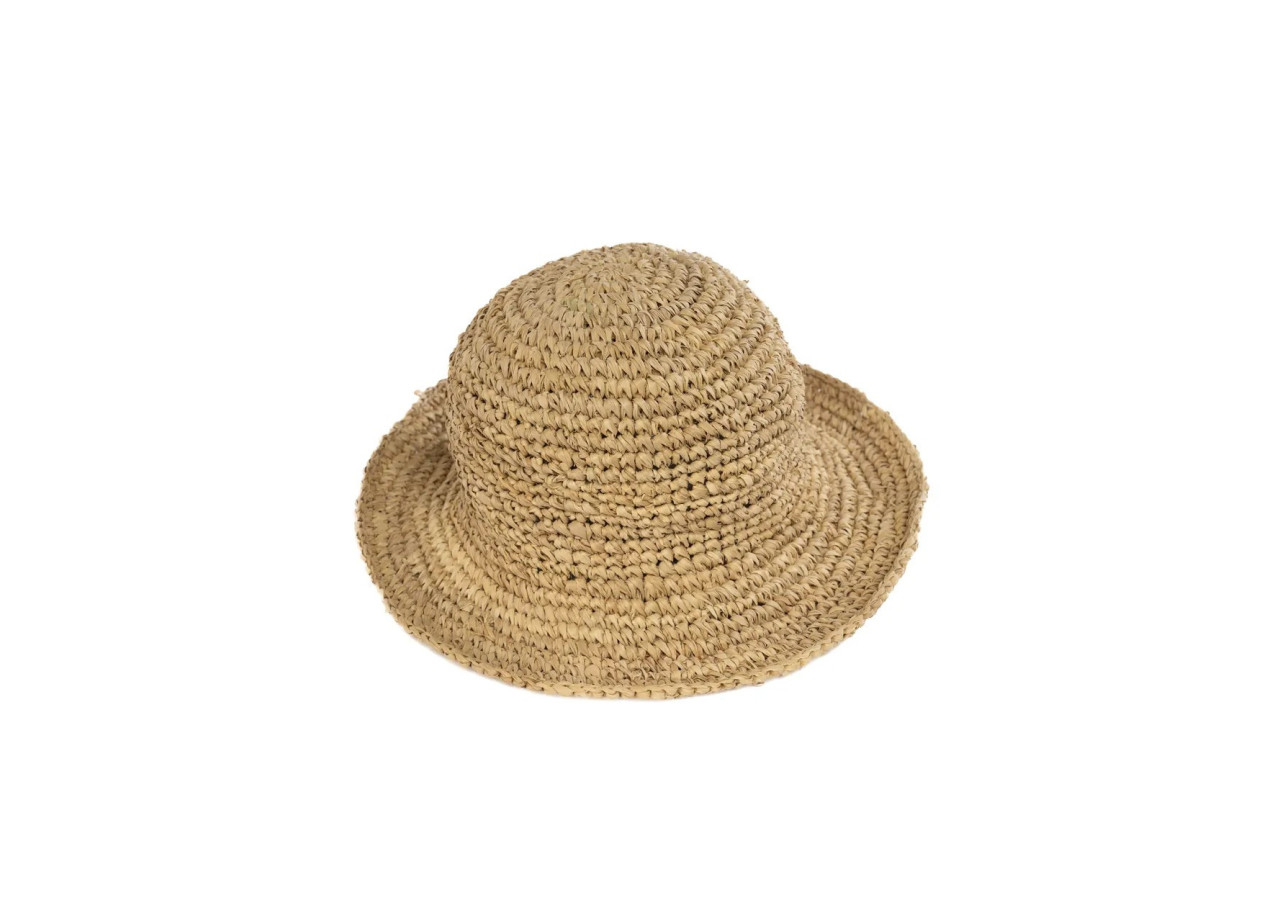 Chapeau Pantai - Seagrass et coquillages léger - BABOM003N - Bazar Bizar