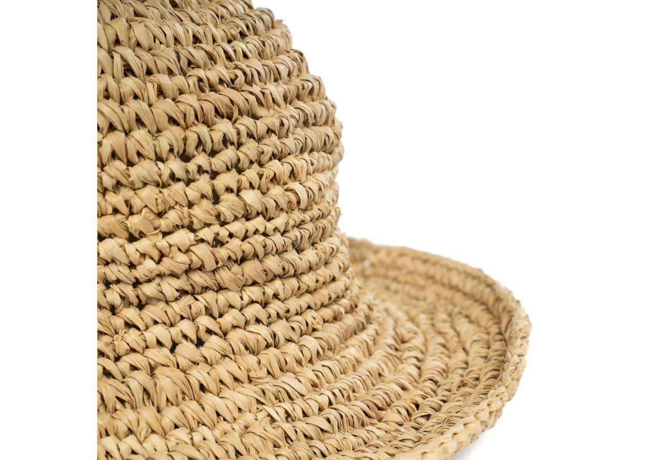 Chapeau Pantai - Seagrass et coquillages léger - BABOM003N - Bazar Bizar