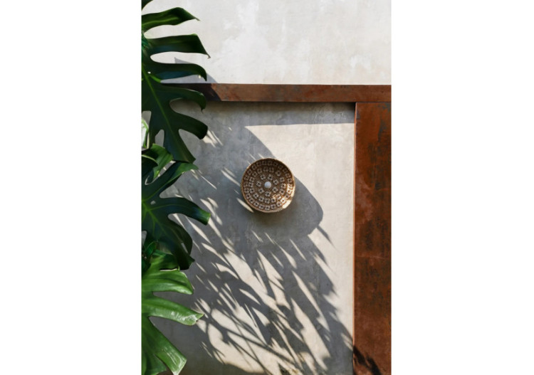 Assiette Caribe Shell - Naturelle blanche - Taille M_40 - JABR071NW-M - Bazar Bizar 2