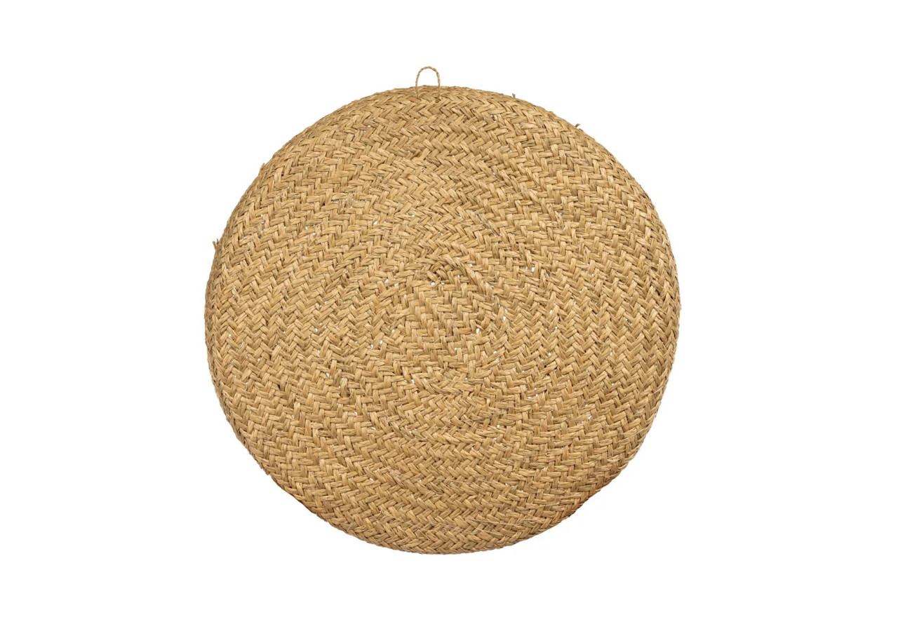 Assiette Caribe Shell - Naturelle blanche - Taille M_40 - JABR071NW-M - Bazar Bizar