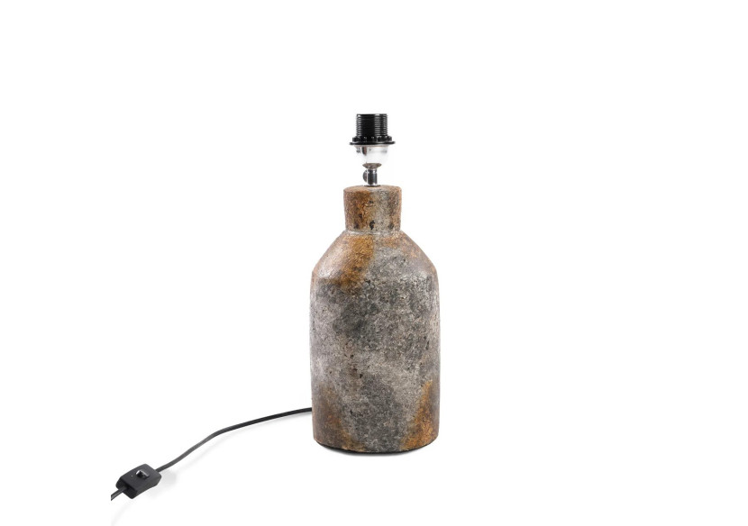 Lampe de table Ithaka - Gris antique au design unique - JABR082AGN - Bazar Bizar