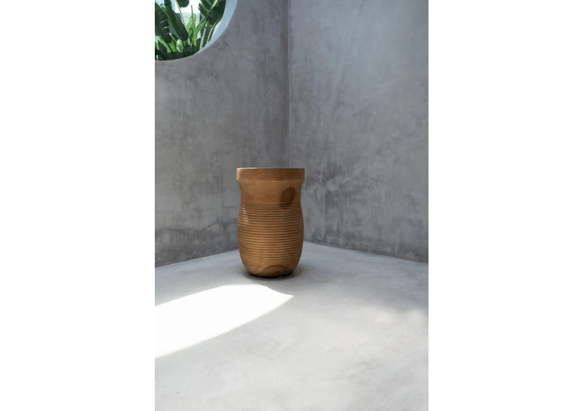 Tabouret Ezili - Formes Organiques Naturelles - JACI004N - Bazar Bizar