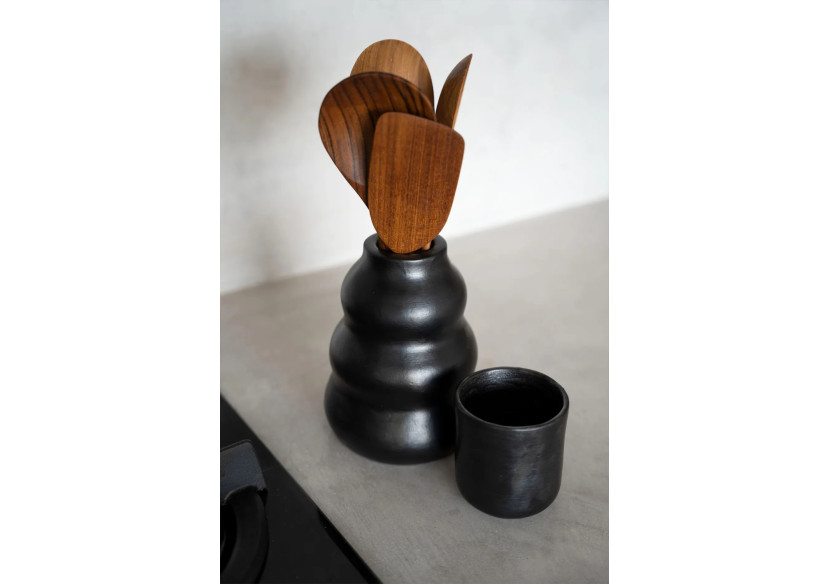 Vase Brûlé - Élégance et Polyvalence - JAES037B - Bazar Bizar