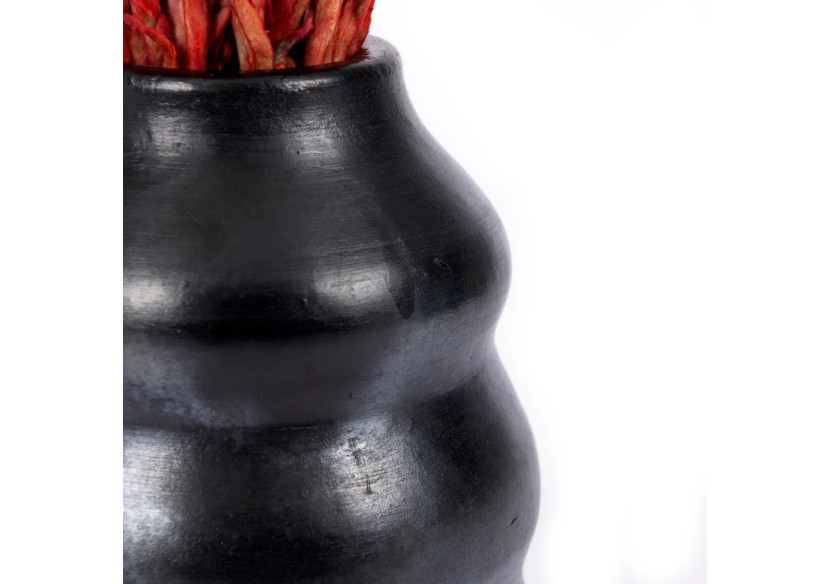 Vase Brûlé - Élégance et Polyvalence - JAES037B - Bazar Bizar