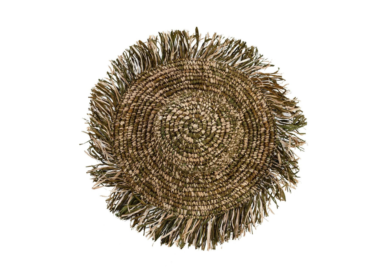 Chapeau d'Été Fiesta - Vert Naturel - BABOM005NGr - Bazar Bizar