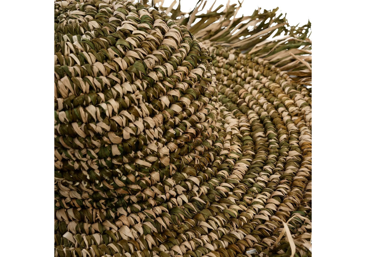 Chapeau d'Été Fiesta - Vert Naturel - BABOM005NGr - Bazar Bizar