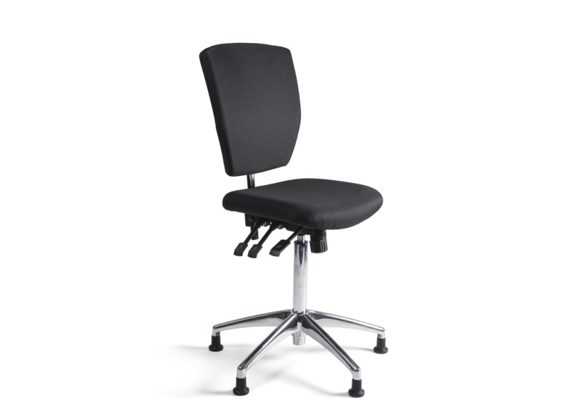 Chaise de travail WORKLIVING C Confort - Ergonomique avec support en aluminium - 100279 - Workliving
