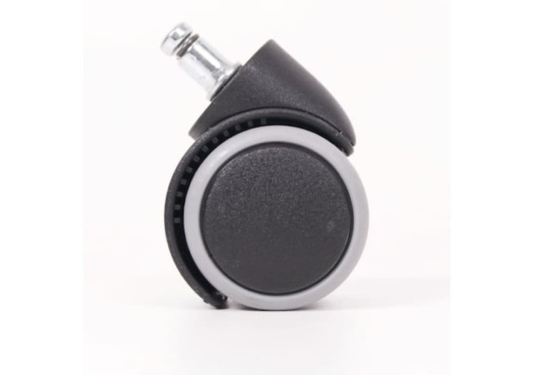 5 Roues de chaise de bureau WORKLIVING - Harde pour sols souples avec frein - 100214 - Workliving