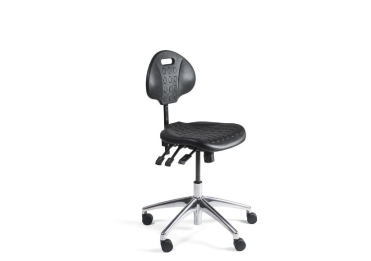 Chaise de travail WORKLIVING PU - Ergonomique avec roues - 100280 - Workliving