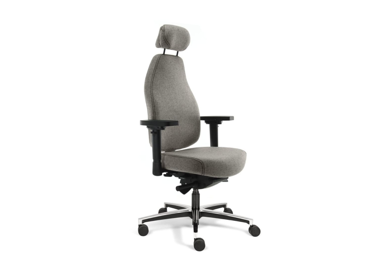 Fauteuil Therapod X avec Têtière - Ergonomique en tissu Fenice - 7000005C - Sit And Move