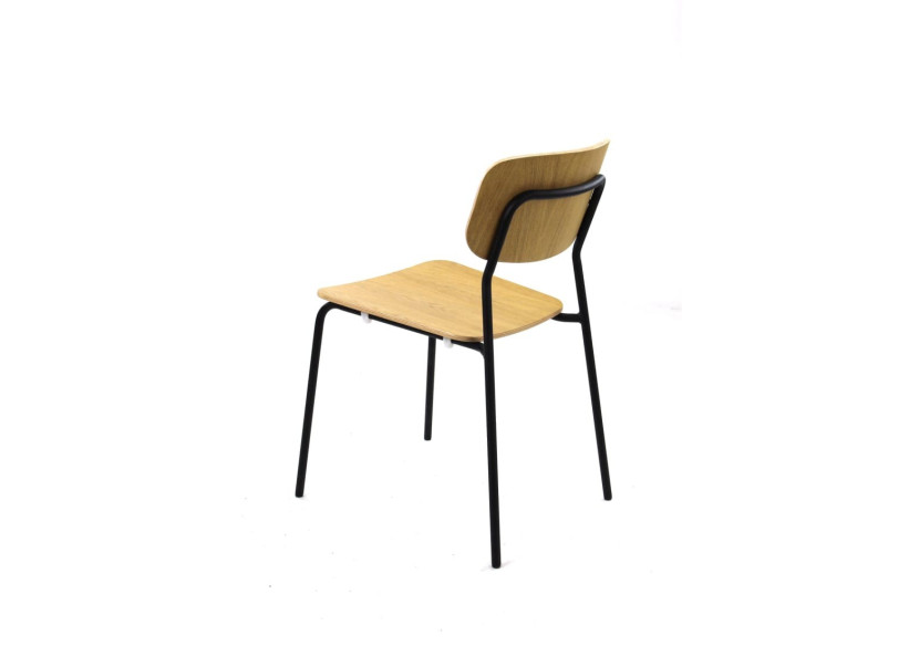 Chaise Workliving Bianca - Design en bois chêne clair 79,5 x 47 x 52 cm - 3001730 - Workliving