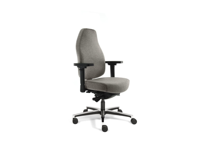 Chaise de bureau Sit And Move Therapod X - Gris clair en tissu de laine - 7000027C - Sit And Move