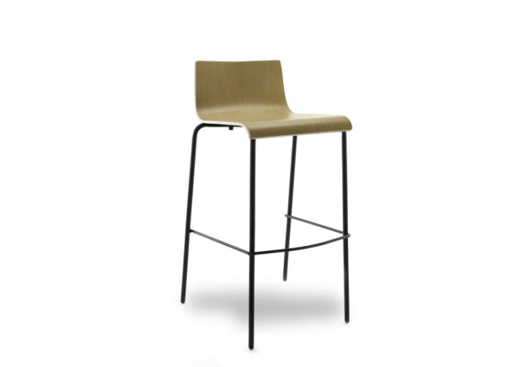 Tabouret de Bar WILCO - Chêne naturel 51 x 53 x 97 cm - 3001727 - Workliving