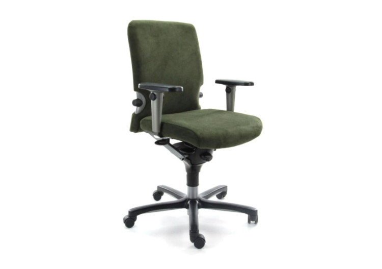 Fauteuil de Bureau Conforto 77 - Vert Regain, Ergonomique et Durable - R_COMFO_77_RGGO - Refurbished