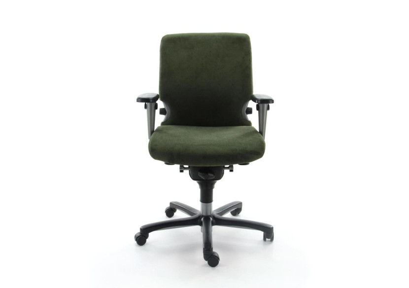 Fauteuil de Bureau Conforto 77 - Vert Regain, Ergonomique et Durable - R_COMFO_77_RGGO - Refurbished