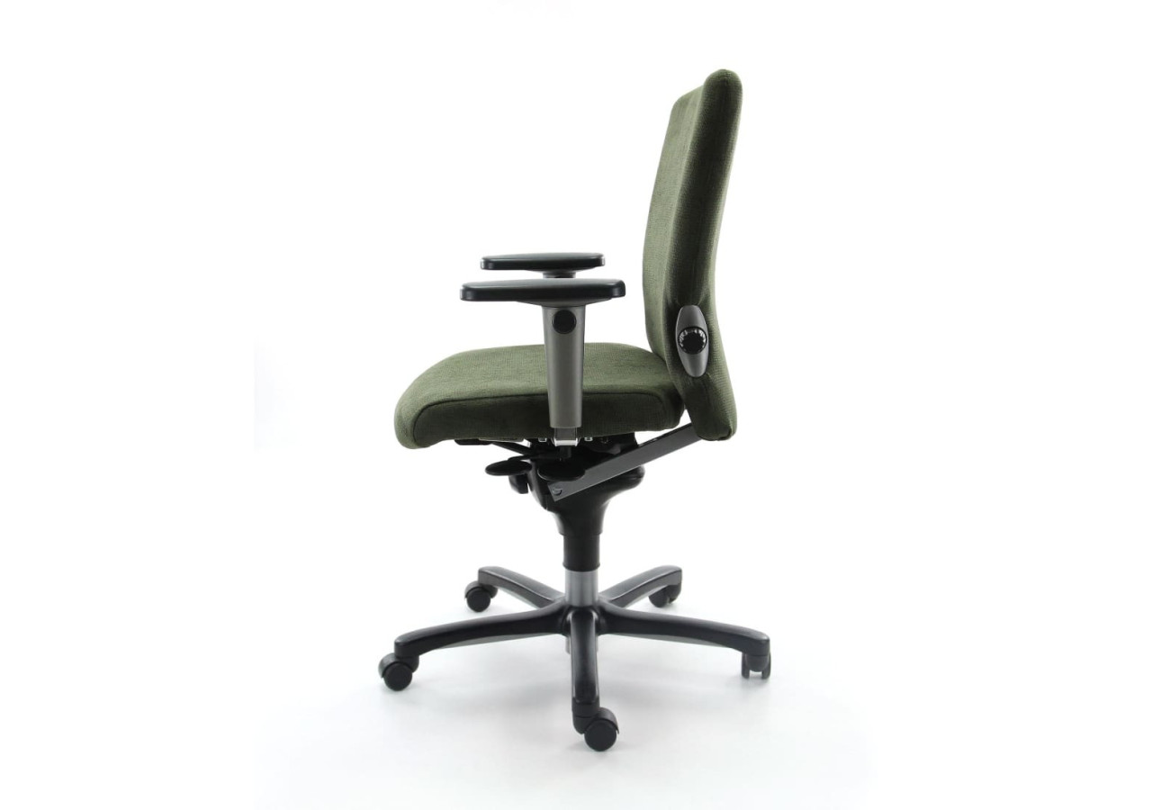 Fauteuil de Bureau Conforto 77 - Vert Regain, Ergonomique et Durable - R_COMFO_77_RGGO - Refurbished