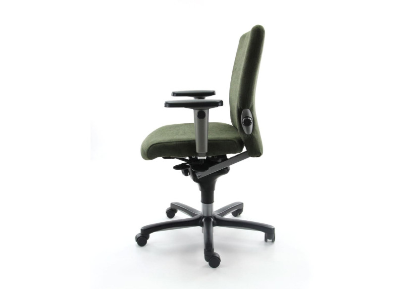Fauteuil de Bureau Conforto 77 - Vert Regain, Ergonomique et Durable - R_COMFO_77_RGGO - Refurbished