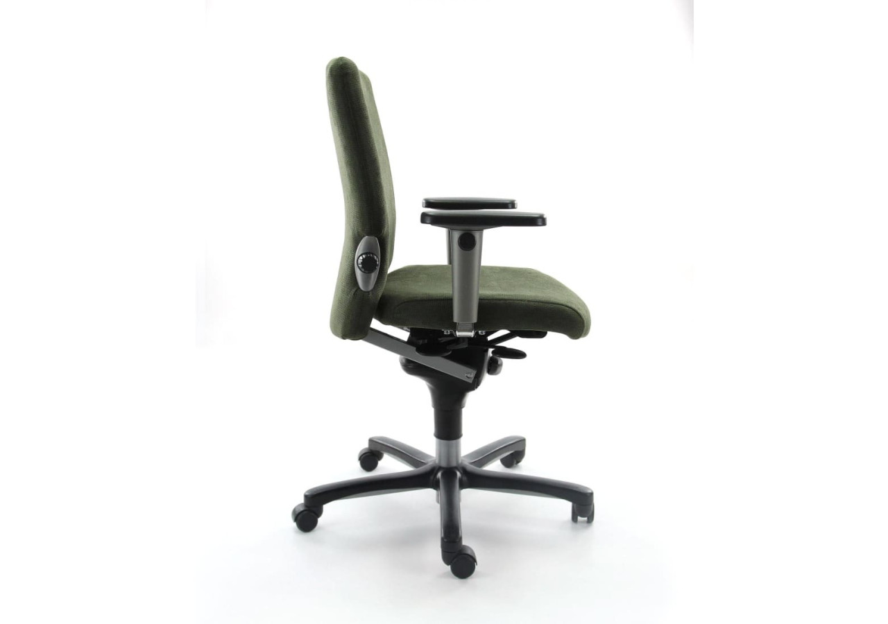 Fauteuil de Bureau Conforto 77 - Vert Regain, Ergonomique et Durable - R_COMFO_77_RGGO - Refurbished