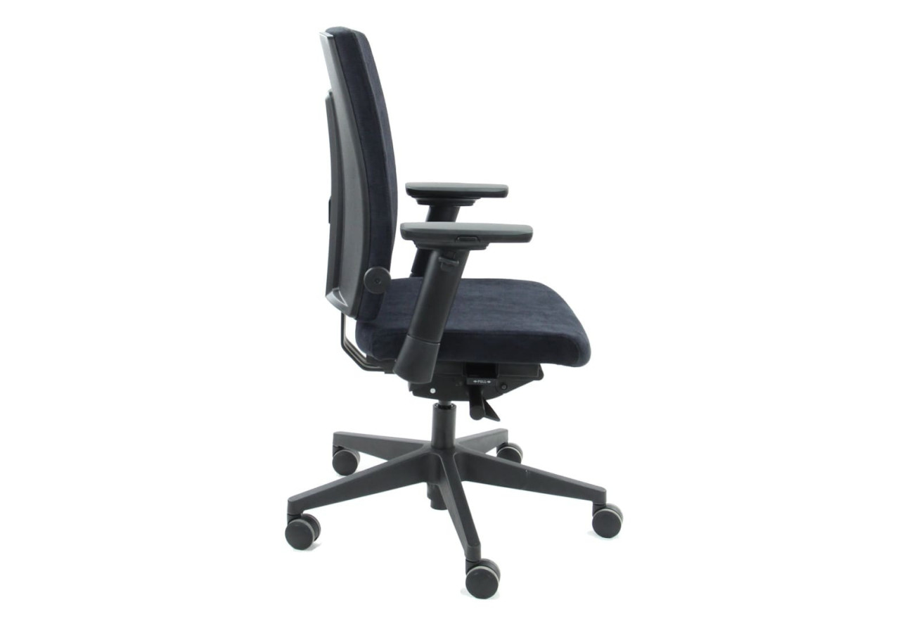 Fauteuil Ergonomique Workliving Eva - Noir Regain avec 10 ans de garantie - 107811 - Workliving