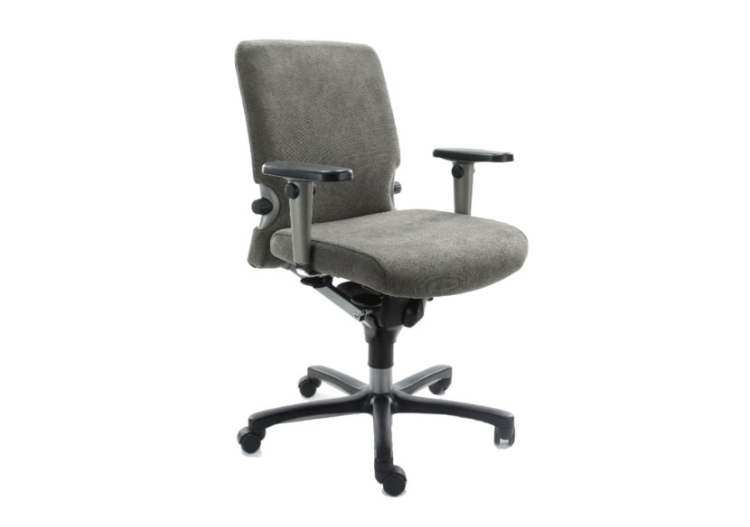 Fauteuil de Bureau Conforto 77 - Gris Regain, Ergonomique et Écologique - R_COMFO_77_RGGR - Refurbished