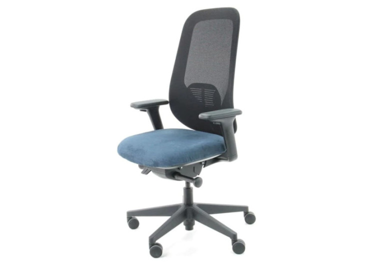 Fauteuil Ergonomique Workliving Nora - Bleu Regain avec 10 ans de garantie - 3006661 - Workliving 2