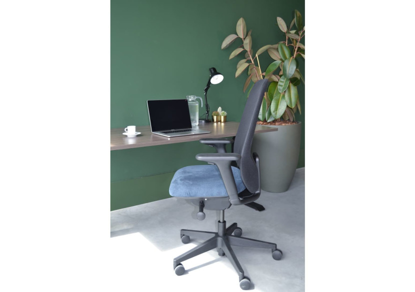 Fauteuil Ergonomique Workliving Nora - Bleu Regain avec 10 ans de garantie - 3006661 - Workliving Fauteuil Ergonomique Workliving Nora - Bleu Regain avec 10 ans de garantie - 3006661 - Workliving